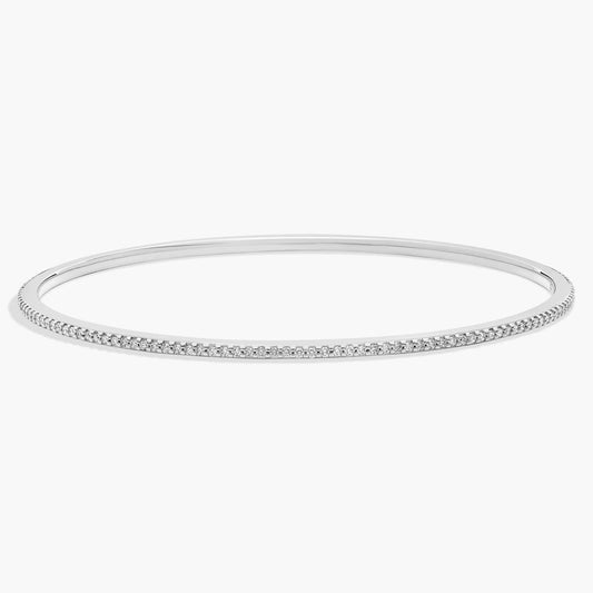 Stackable Pavé Diamond Bangle