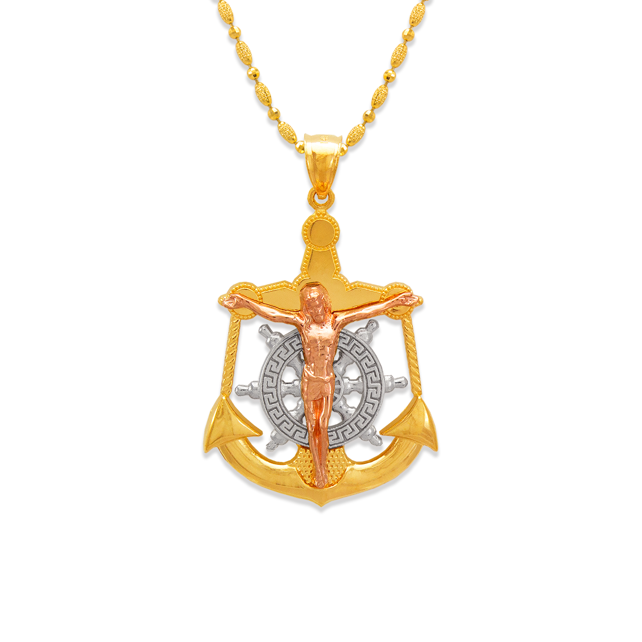 Jesus Anchor Pendant