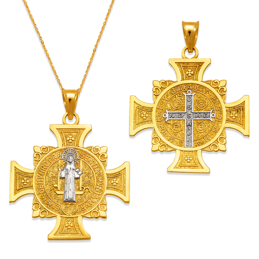 San Benito Medal Pendant