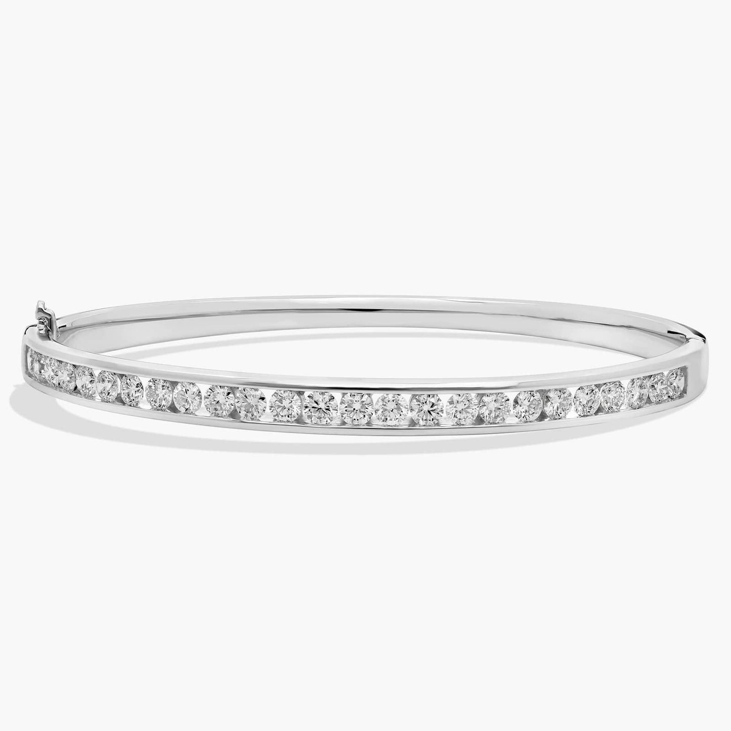 Diamond Channel-Set Bangle Bracelet CHECK