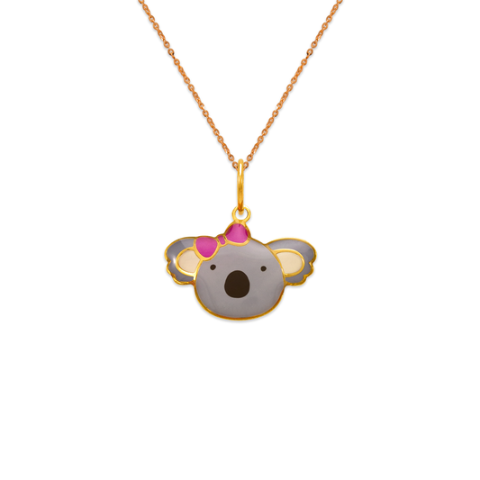 Koala Bear Enamel Pendant