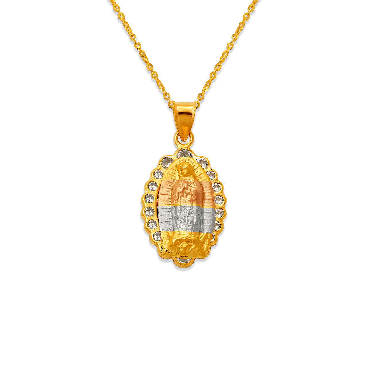 Guadalupe CZ Pendant