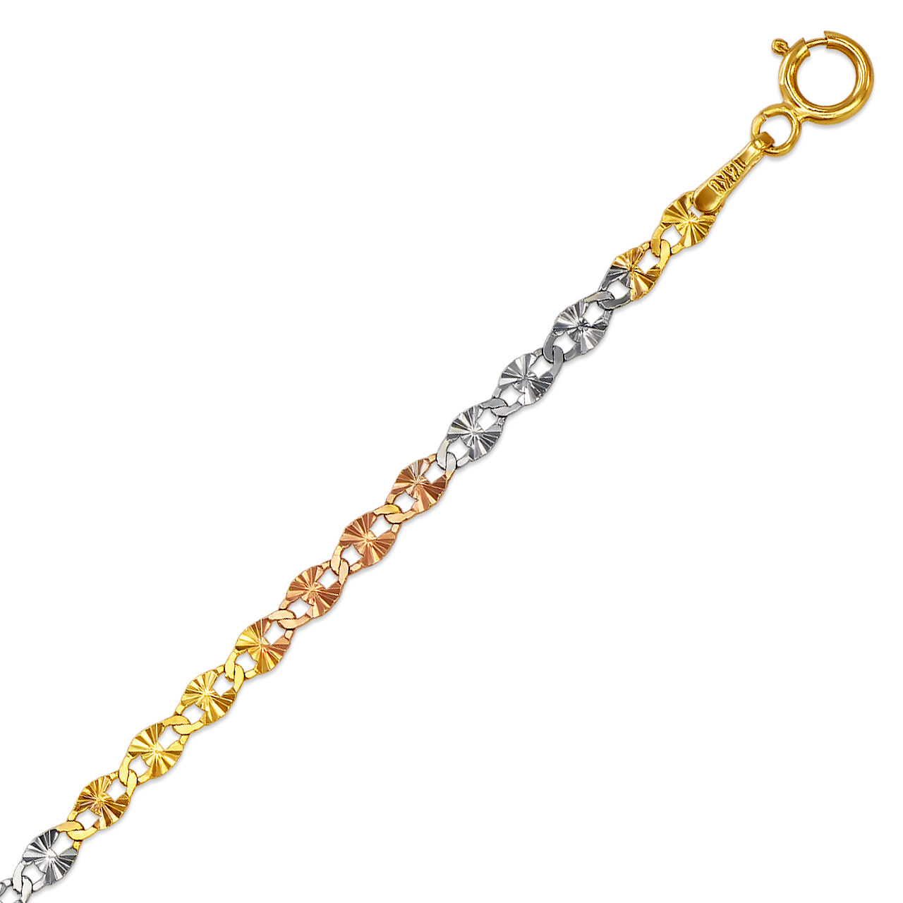 Gucci Star Tricolor Chain