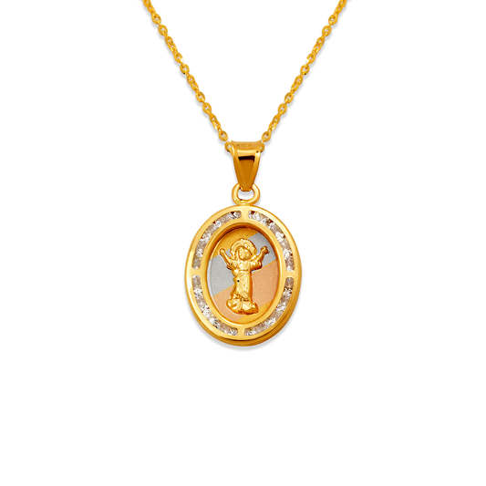 Divino Nino CZ Pendant