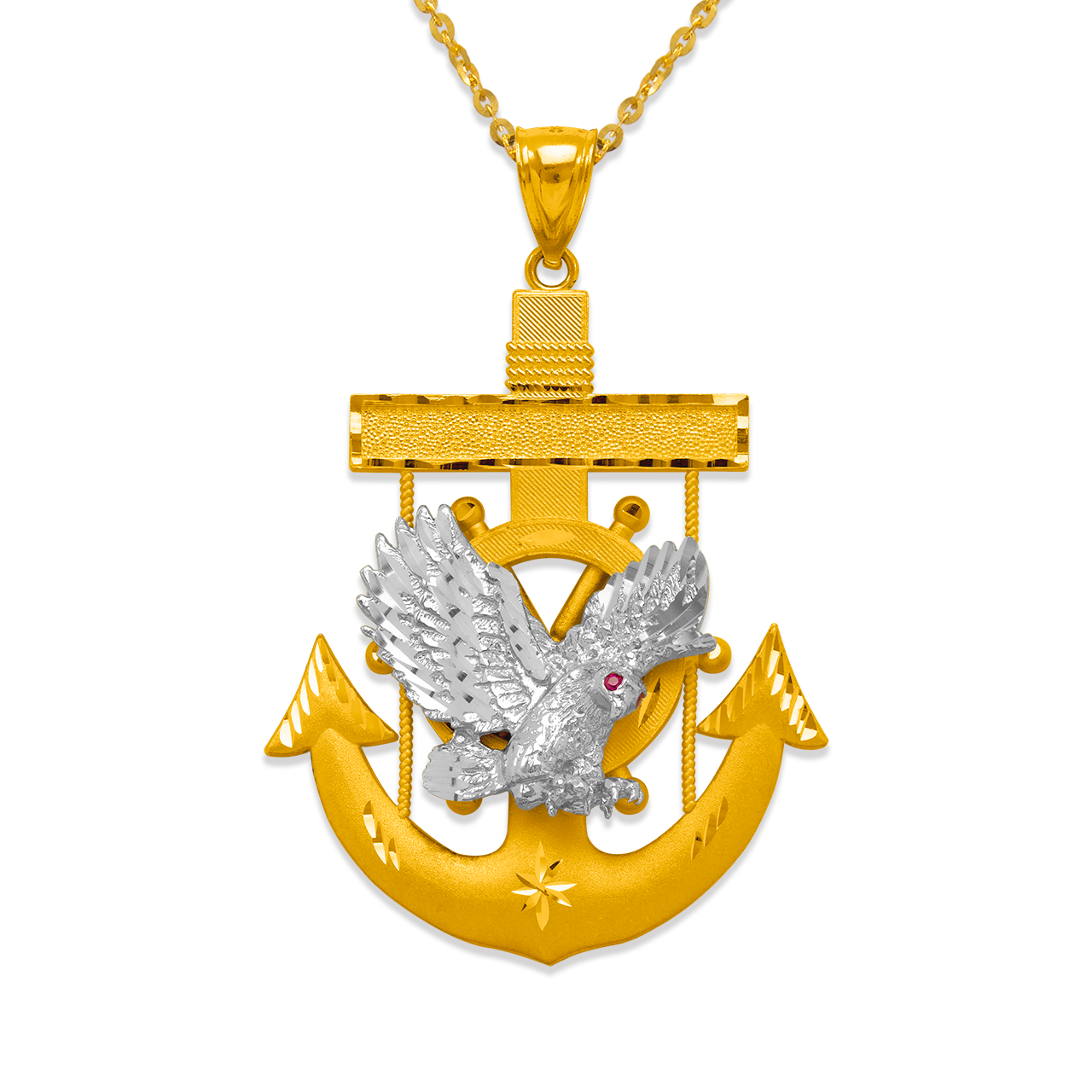 Eagle Anchor Pendant