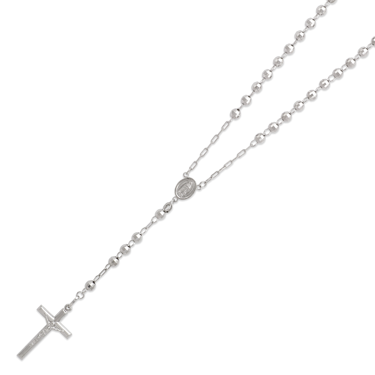 Rosary White Chain