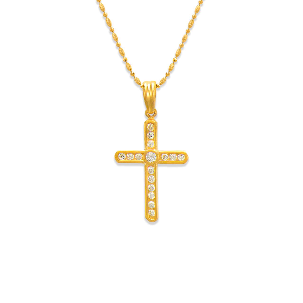 Cross CZ Pendant