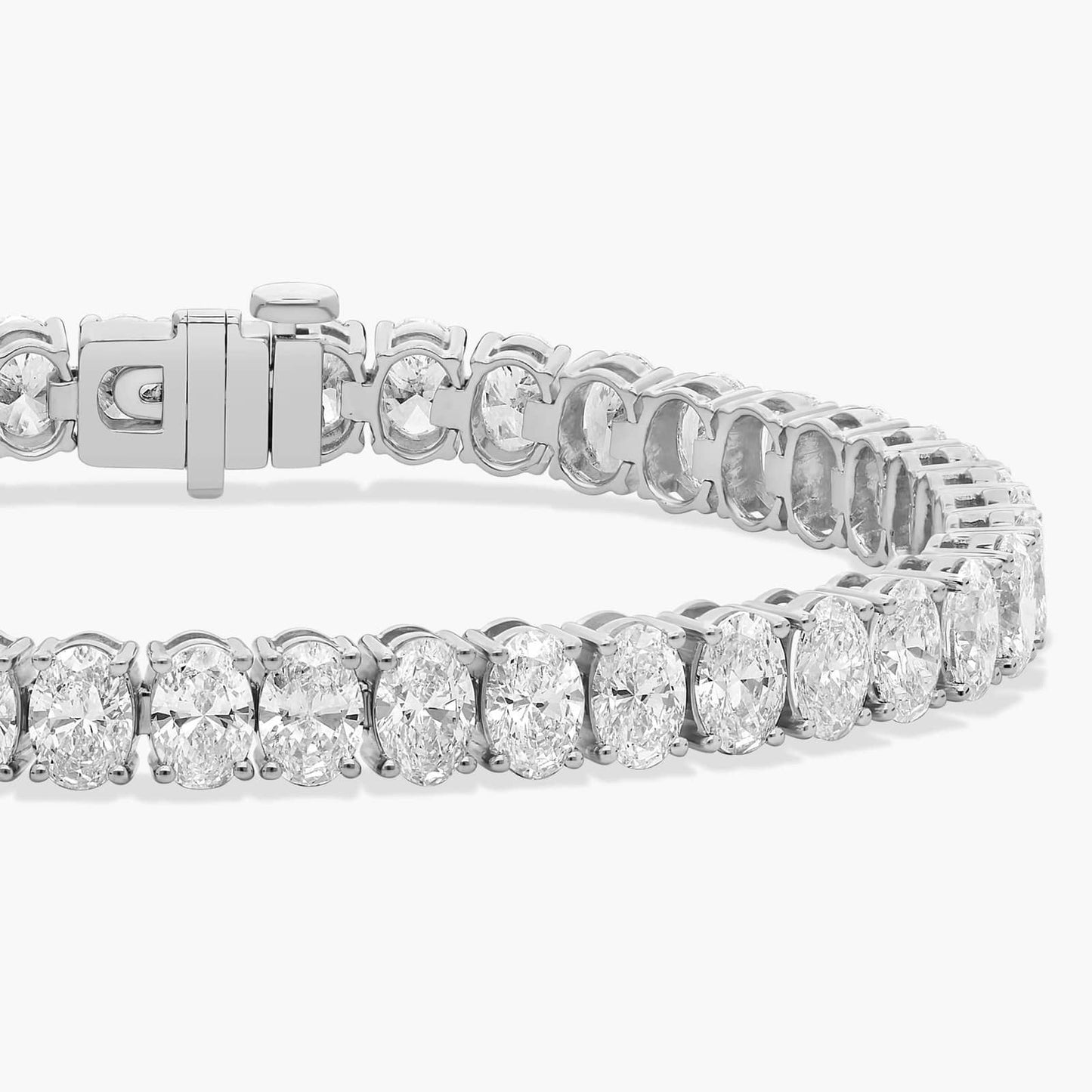 Oval Cut Diamond Tennis Bracelet CHECK