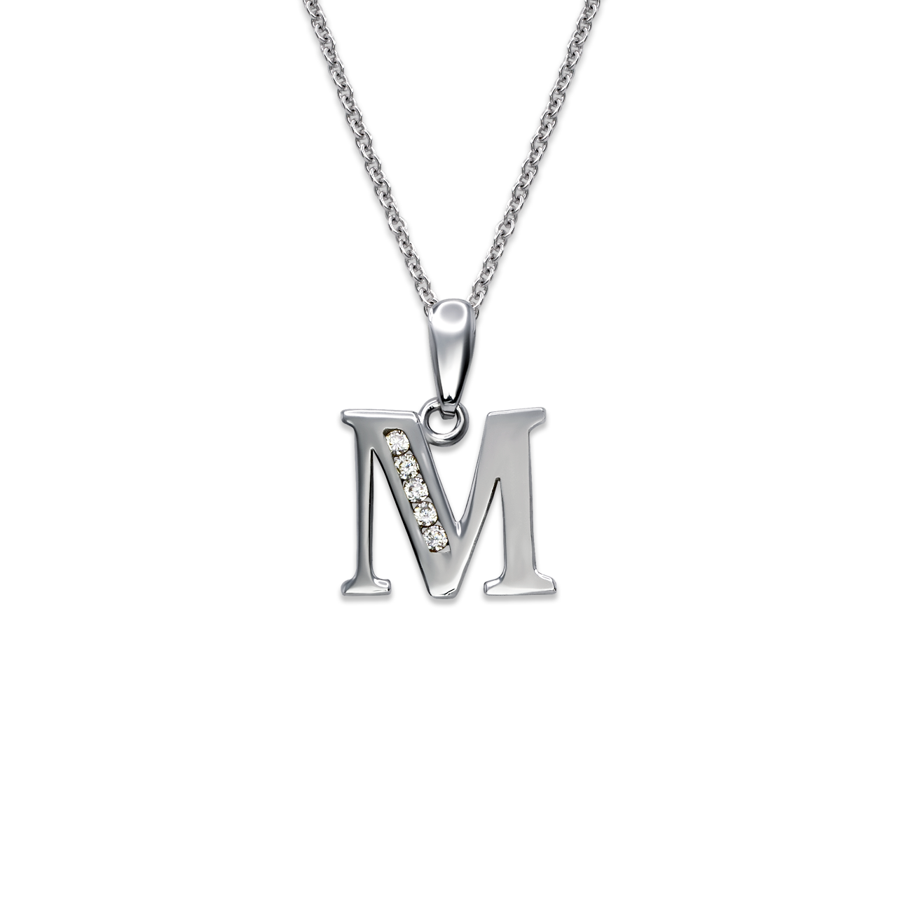 Initial M Pendant