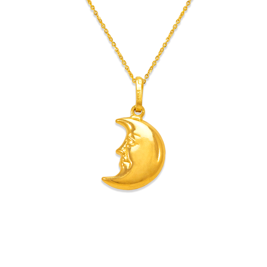 Half Moon Charm Pendant