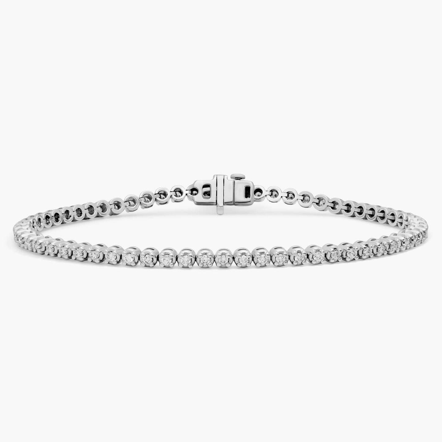 Four Prong Diamond Tennis Bracelet CHECK