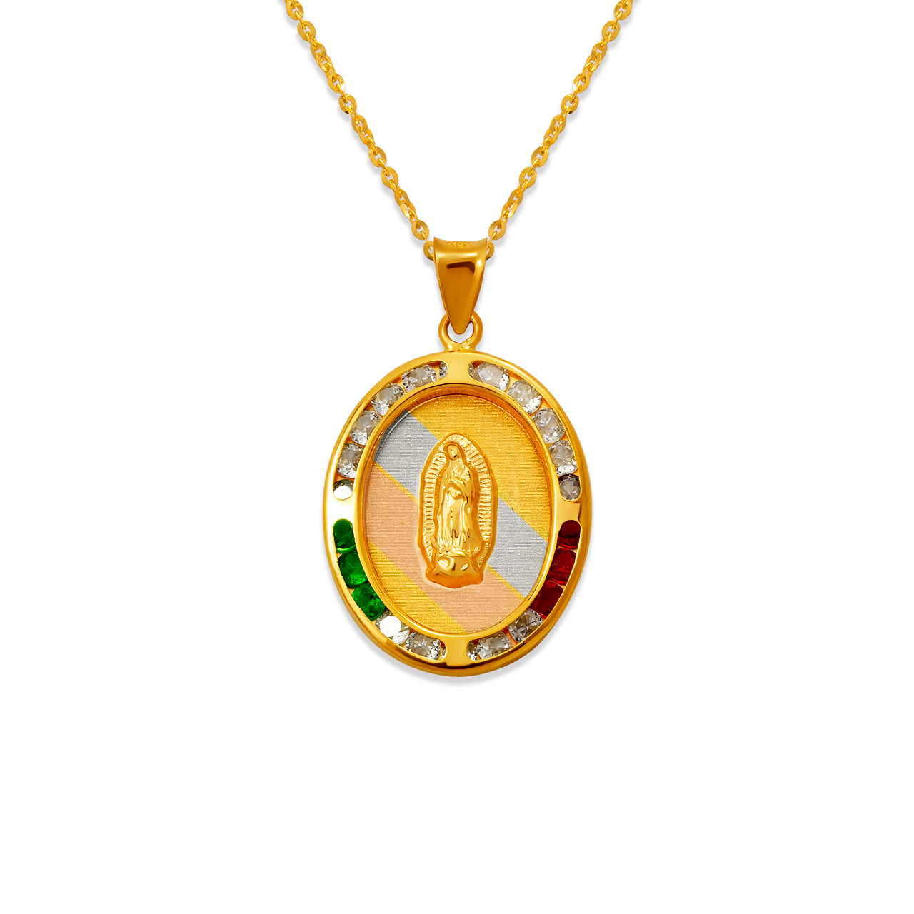 Guadalupe Multi CZ Pendant