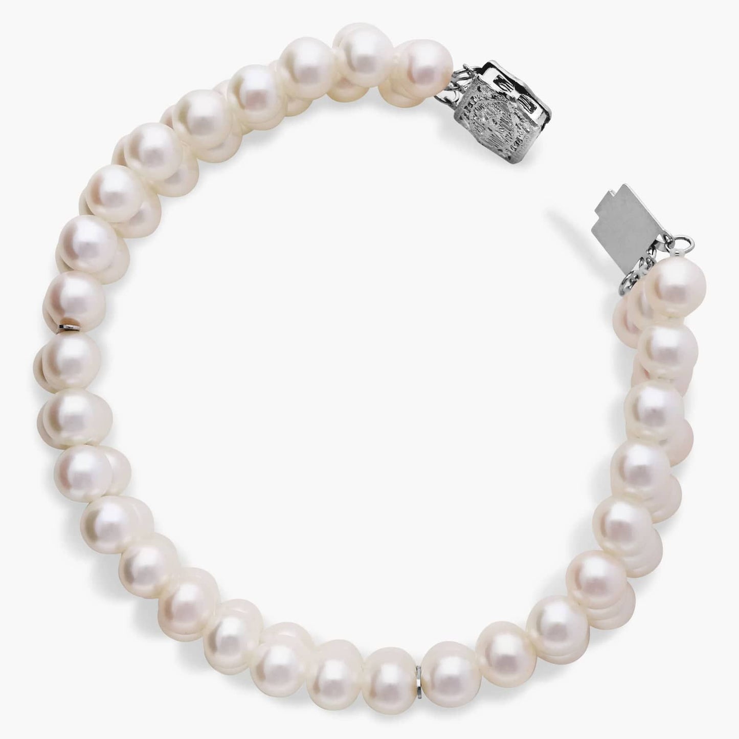 Triple-Strand Freshwater Cultured Pearl Bracelet