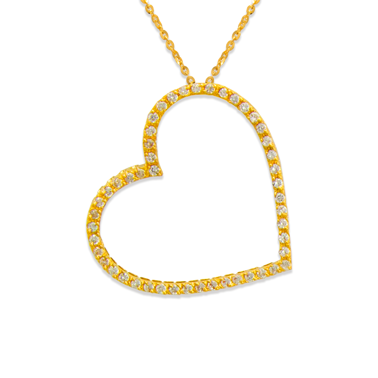 Heart CZ Pendant