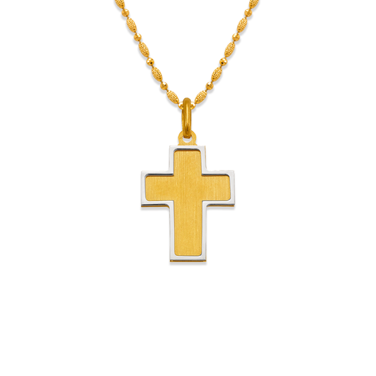 Satin Cross Pendant