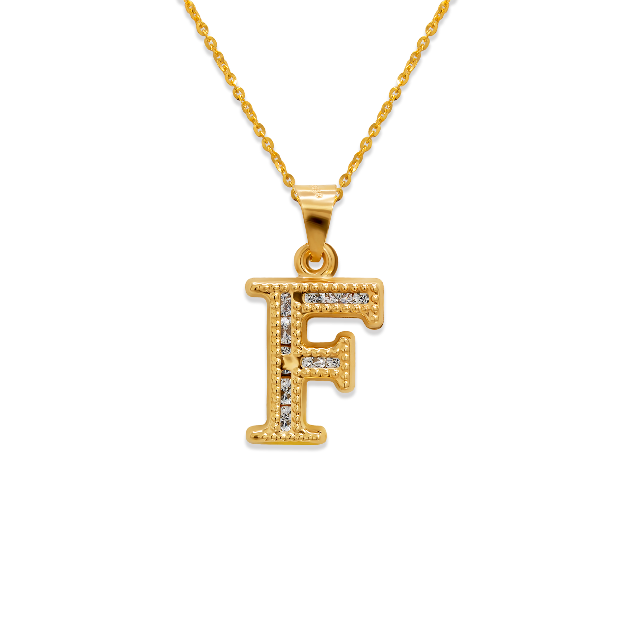 Initial F Pendant