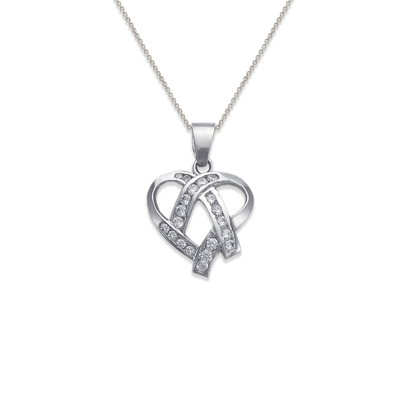 Heart CZ Pendant