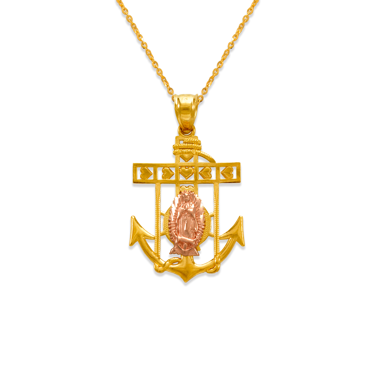 Jesus Anchor Pendant