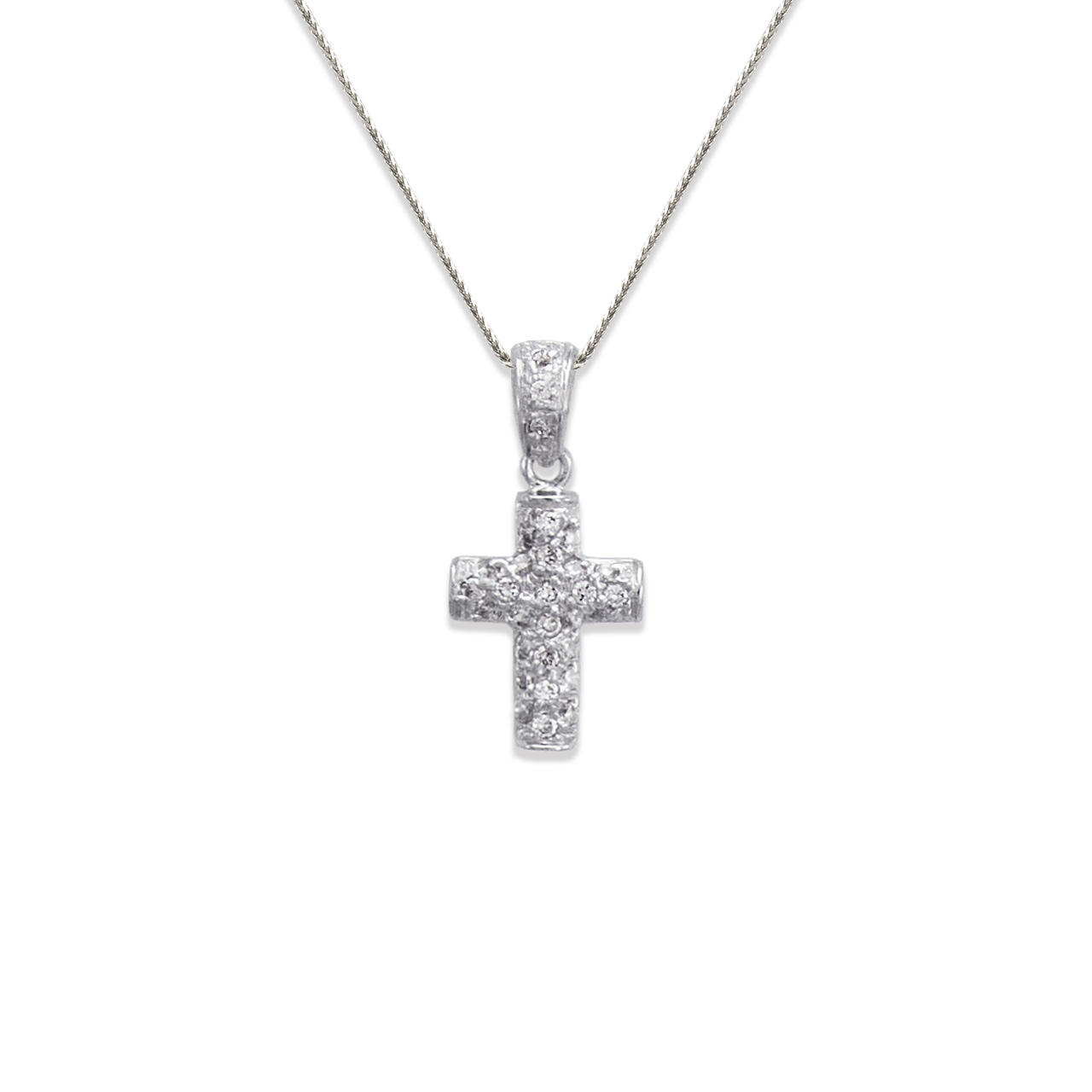 Cross CZ Pendant