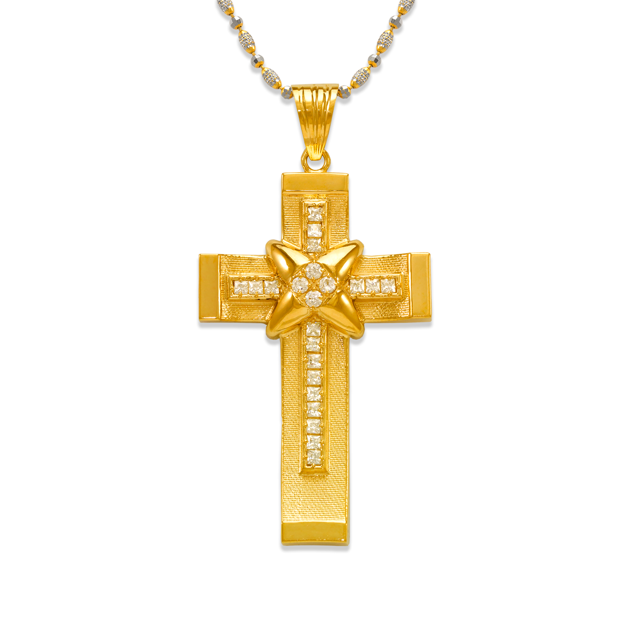 Cross CZ Pendant