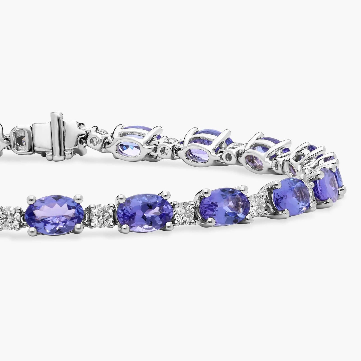 Tanzanite and Diamond Bracelet