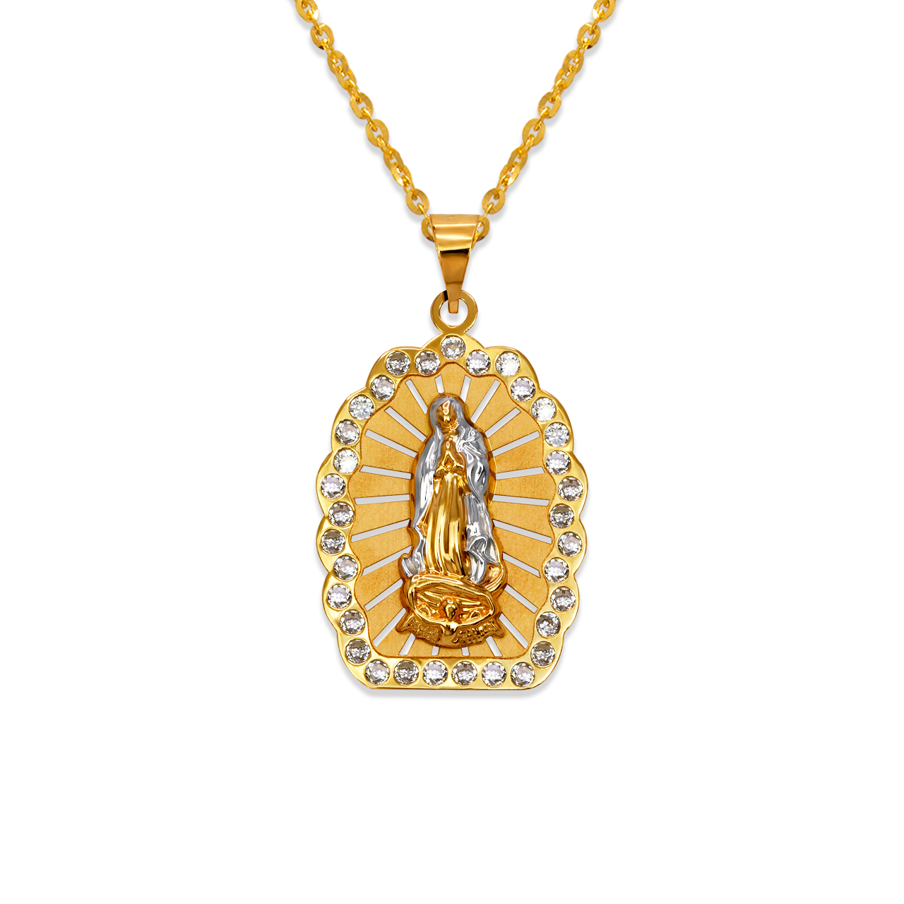 Guadalupe CZ Pendant