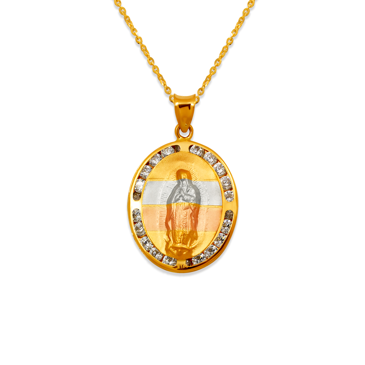 Guadalupe CZ Pendant