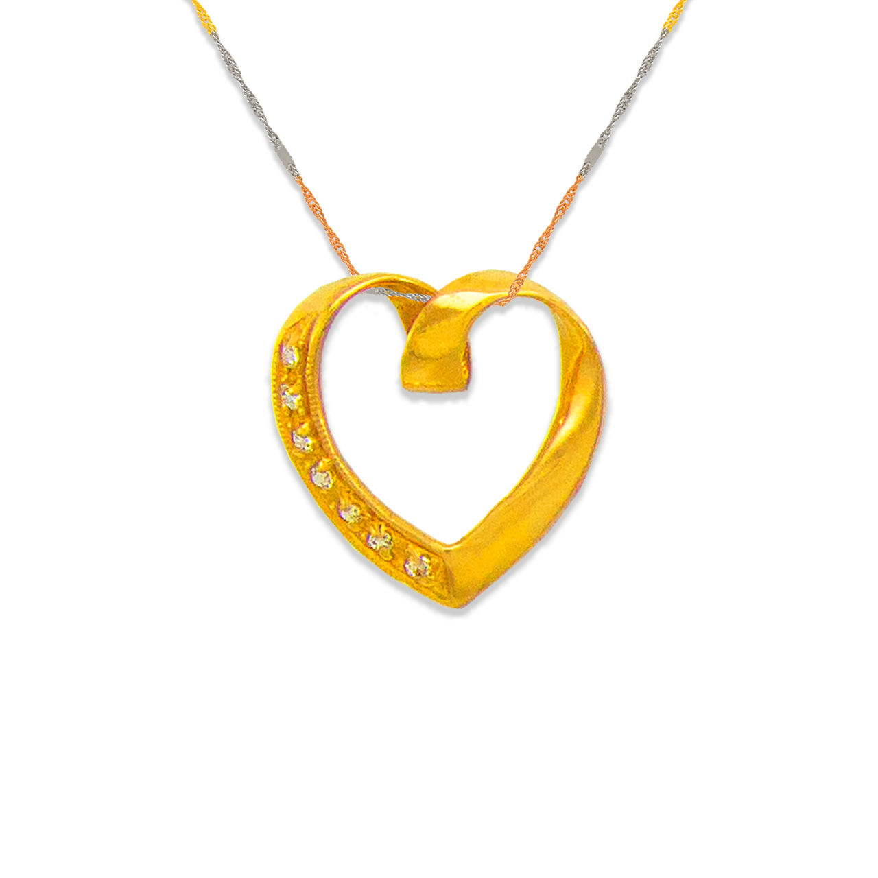 Heart CZ Pendant