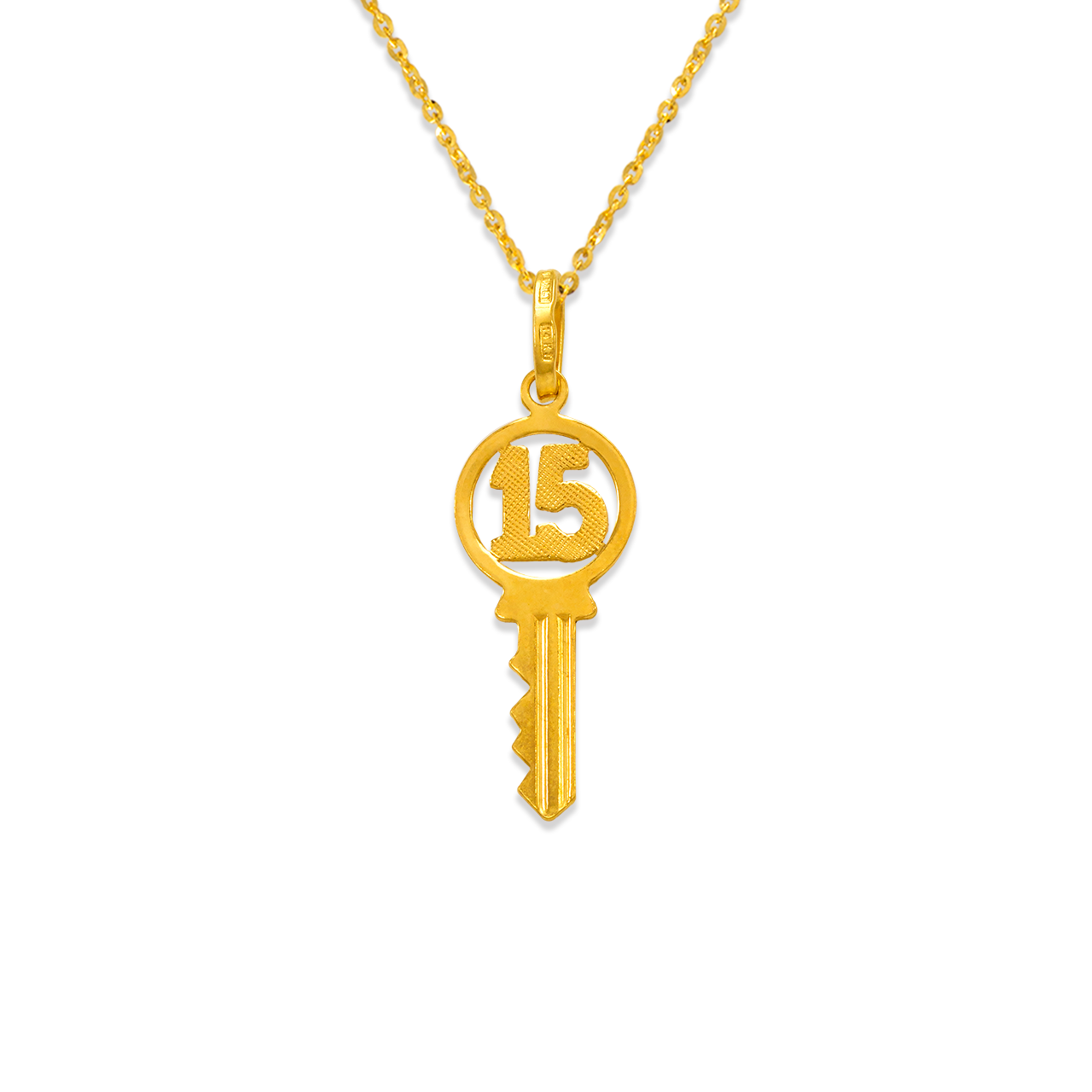 15 Anos Key Charm Pendant