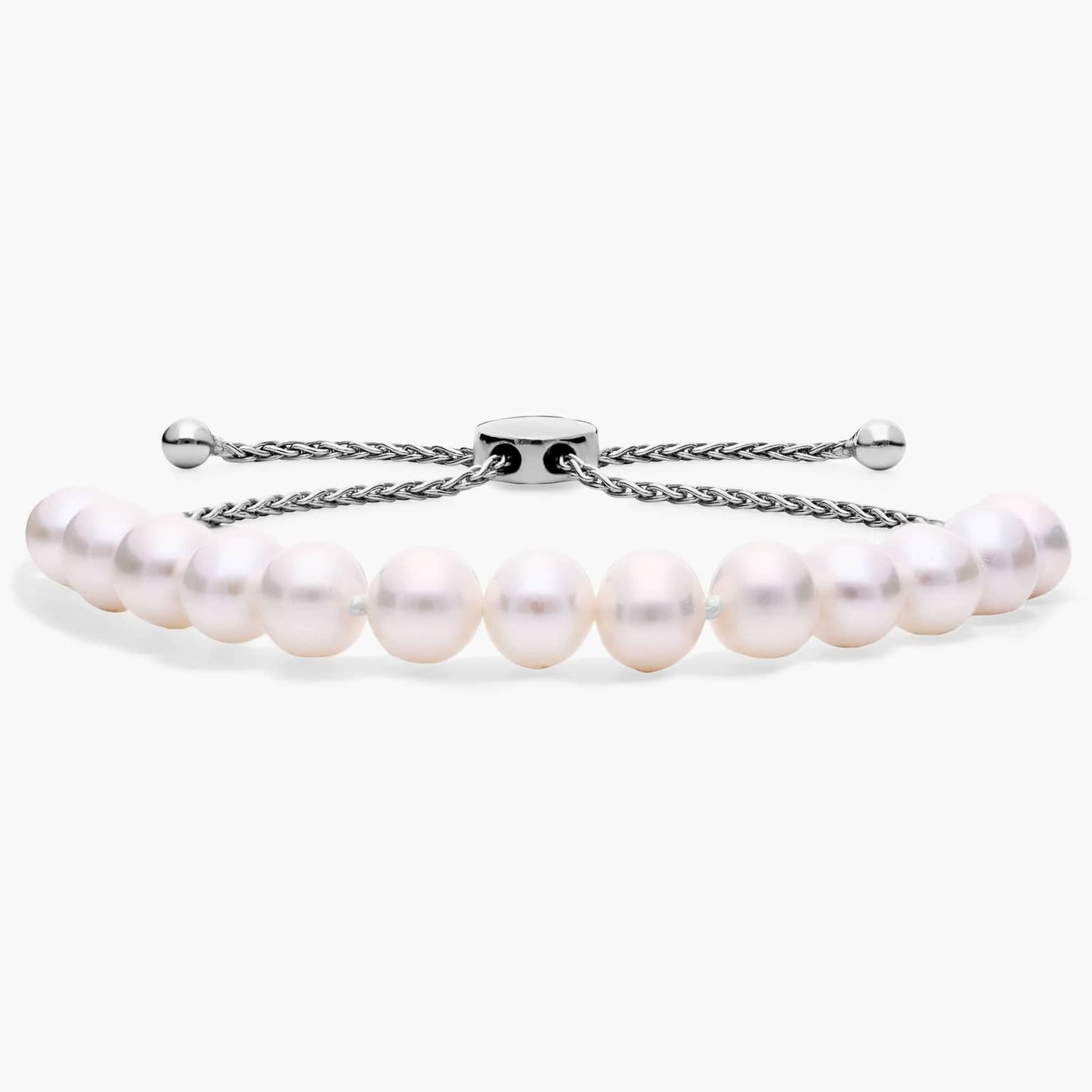 Freshwater Cultured Pearl Bolo Bracelet