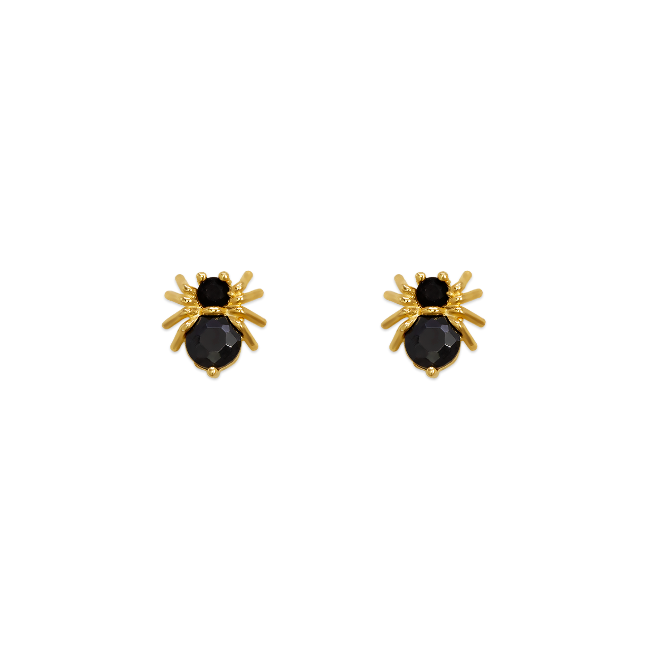 Spider CZ Stud Earrings