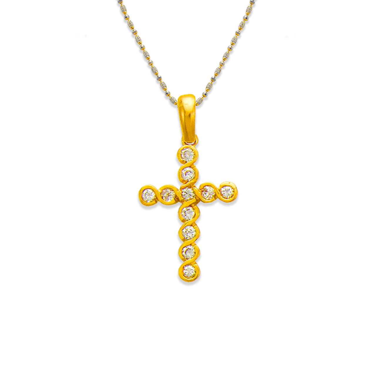 Cross CZ Pendant