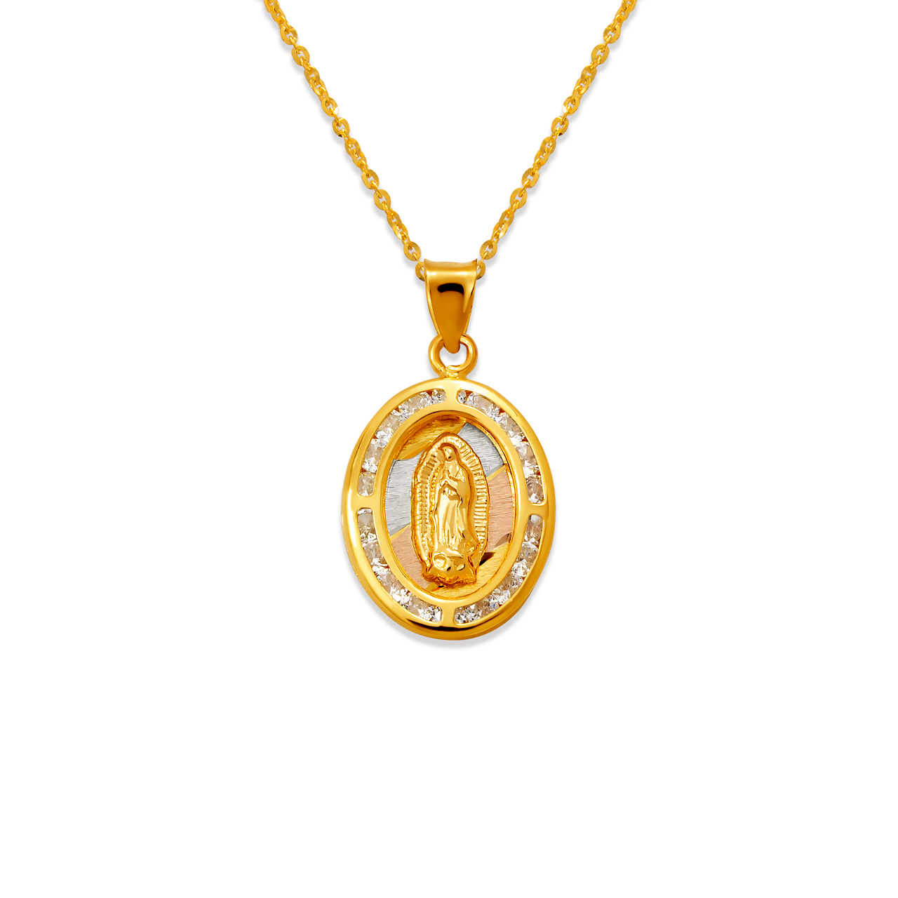 Guadalupe CZ Pendant