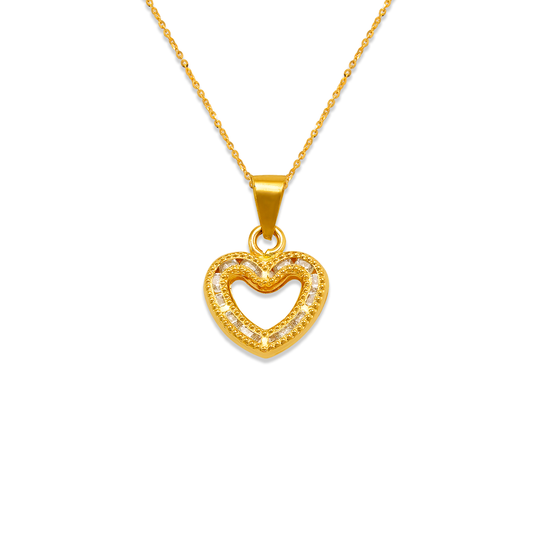 Heart CZ Pendant