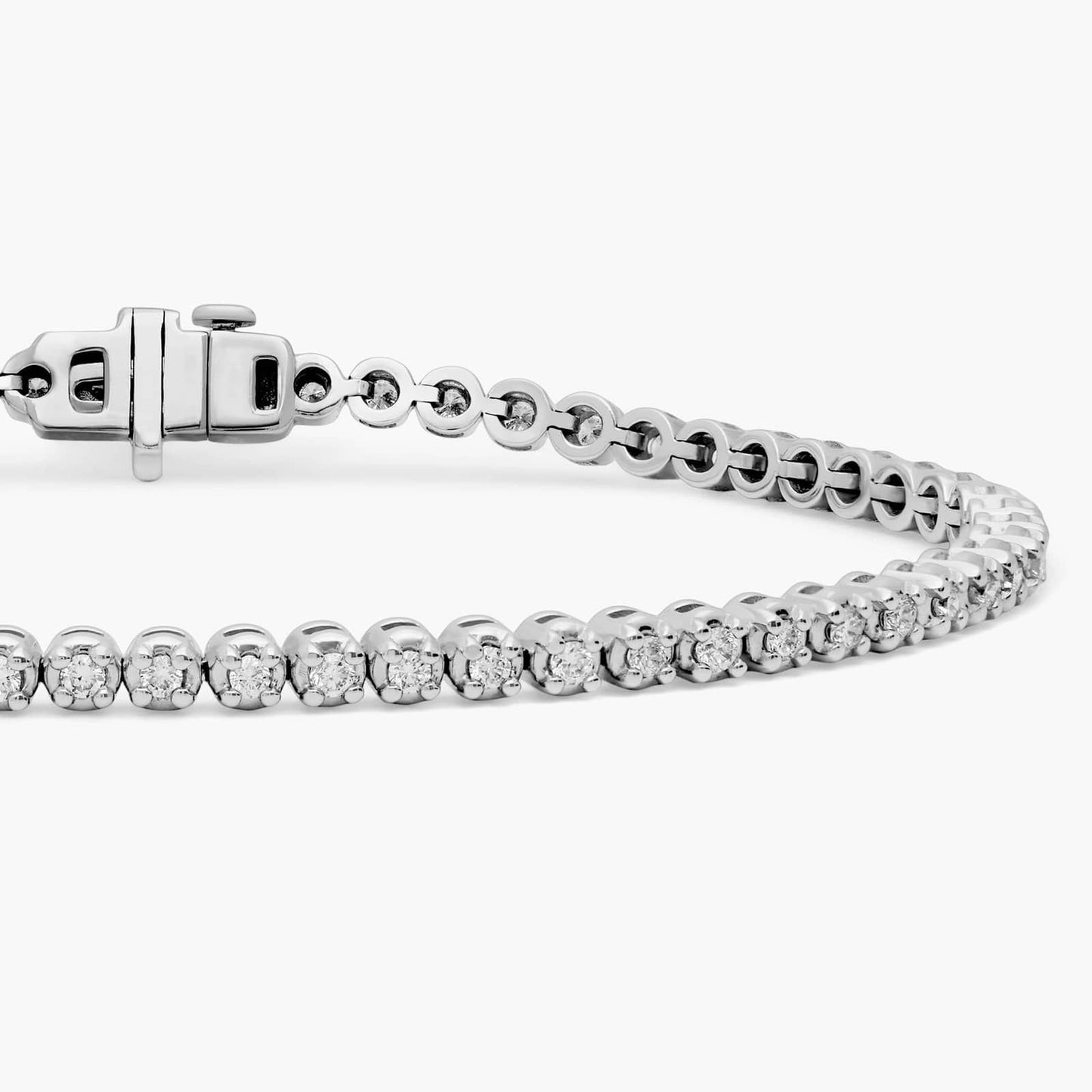 Four Prong Diamond Tennis Bracelet CHECK