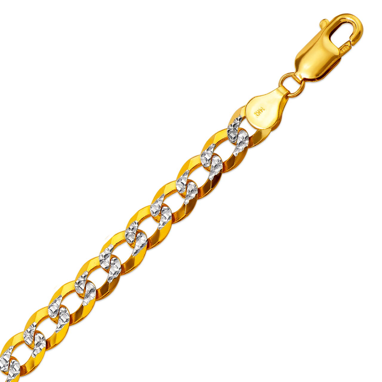 Curb Ultra Light Pave Bracelet