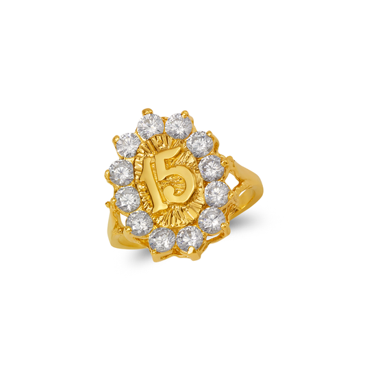 Ladies 15 Anos Ring