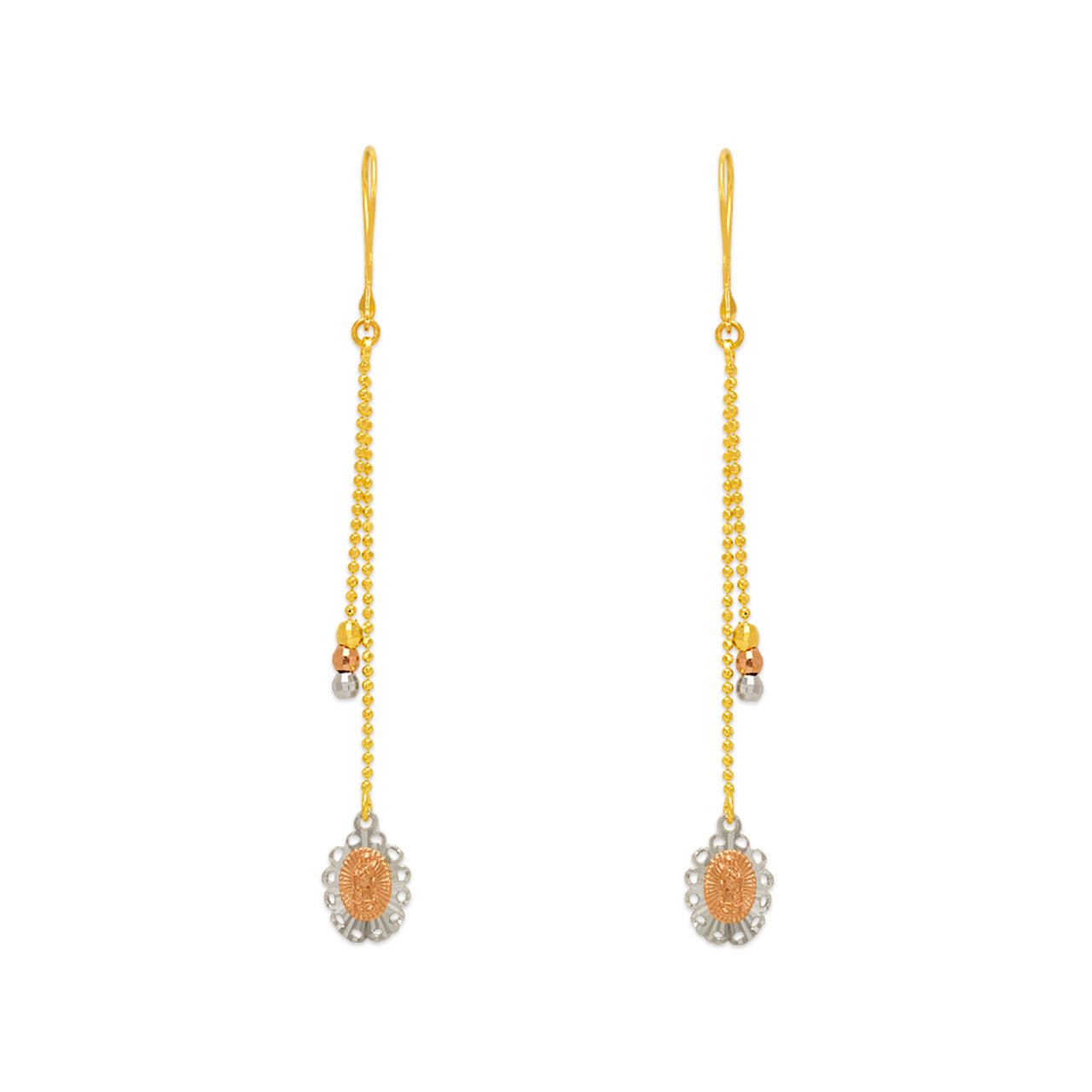 Dangling Guadalupe Earrings