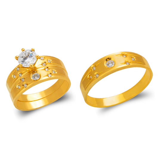 Wedding Trio Ring Set