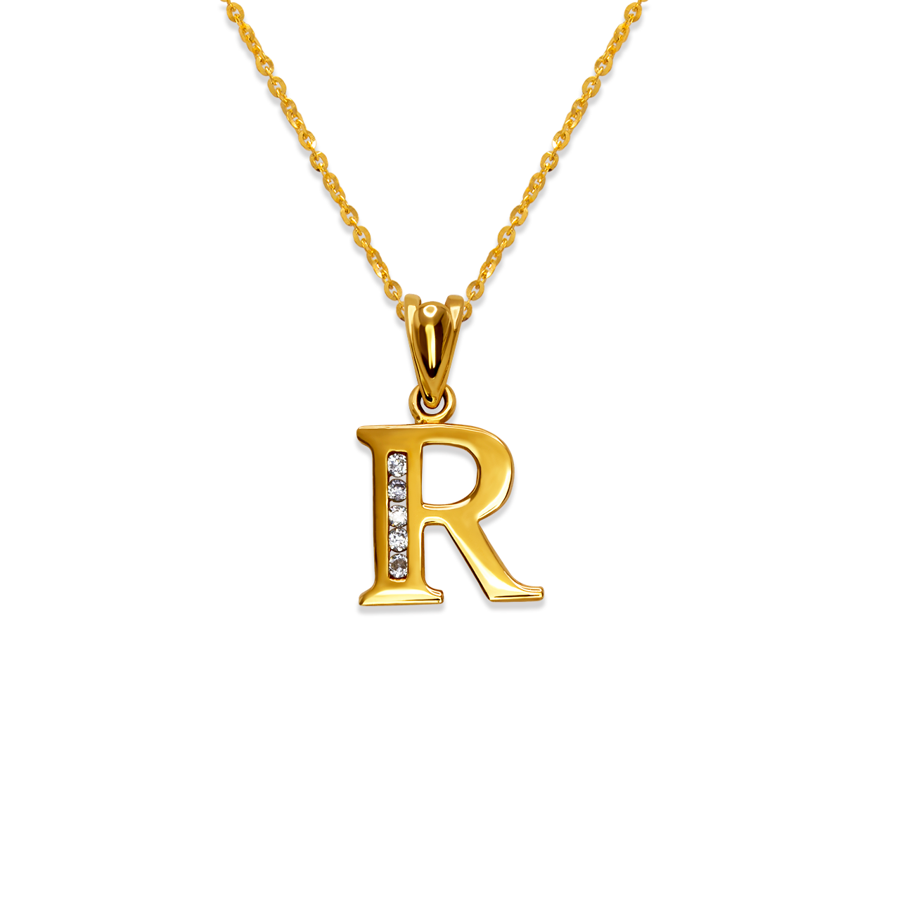 Initial R Pendant