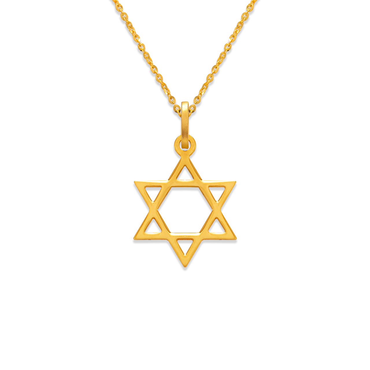 Star of David Charm Pendant