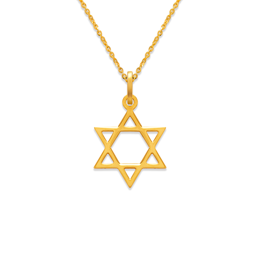 Star of David Charm Pendant