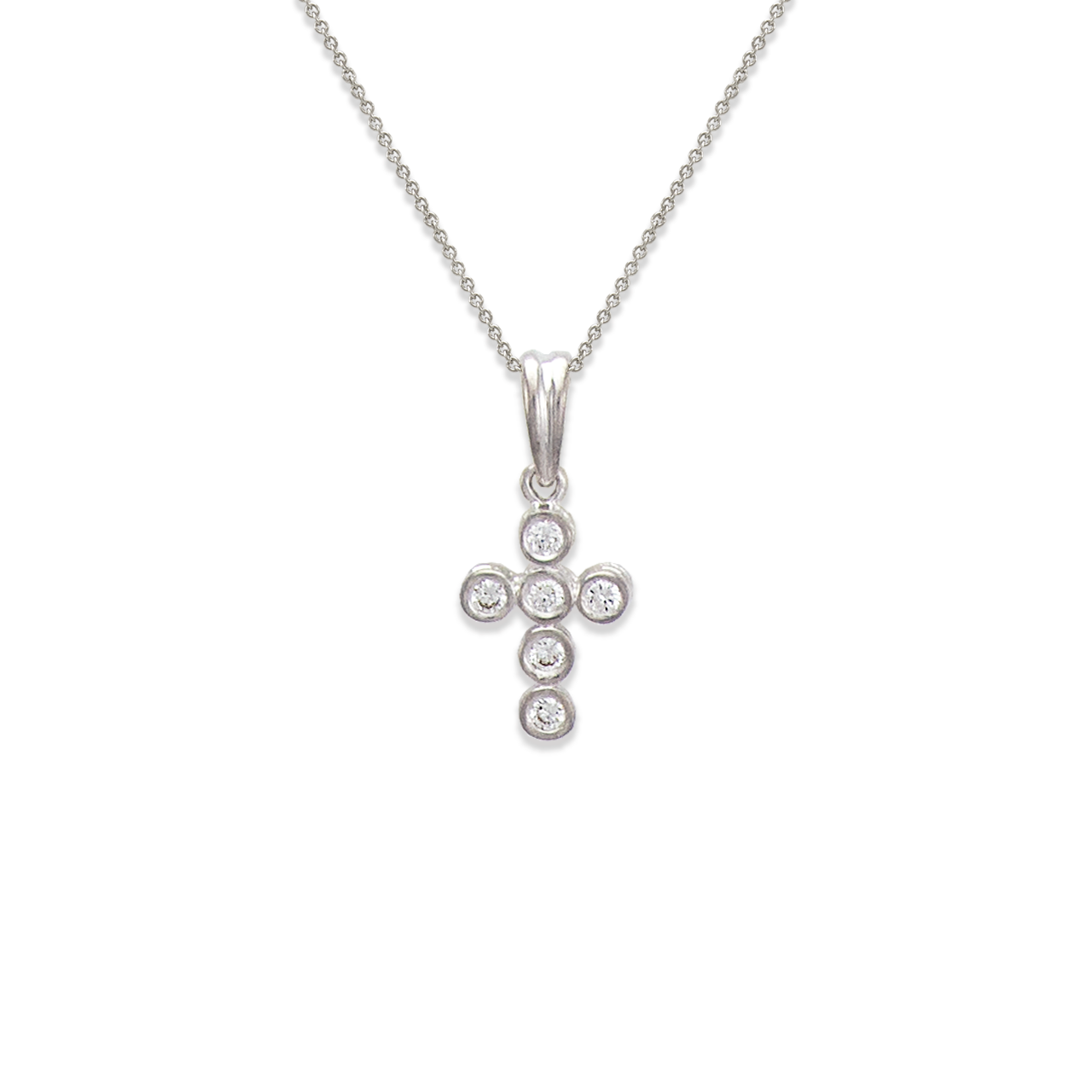 Cross CZ Pendant