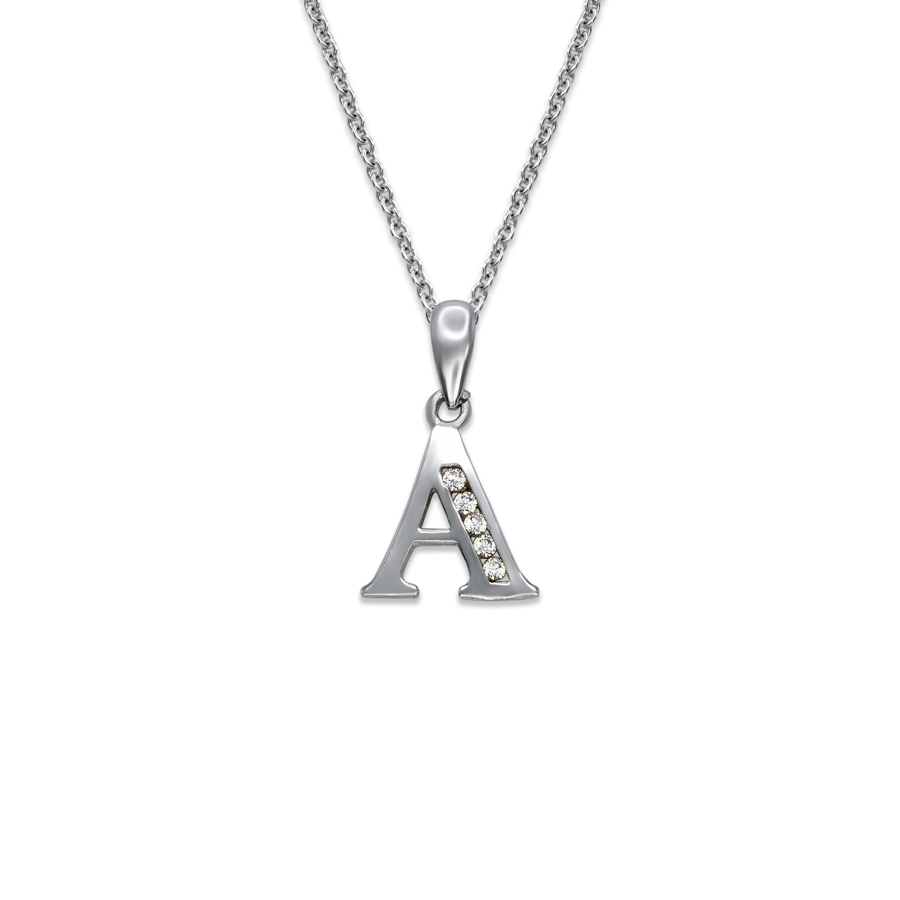 Initial A Pendant