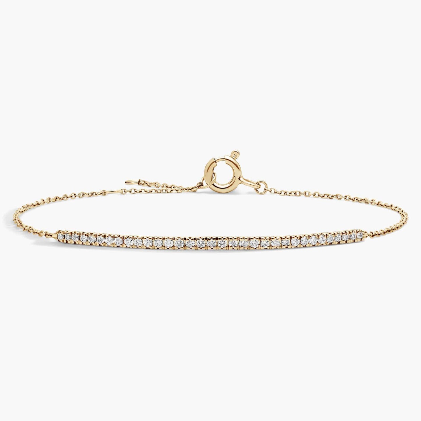 Mini Diamond Bar Bracelet