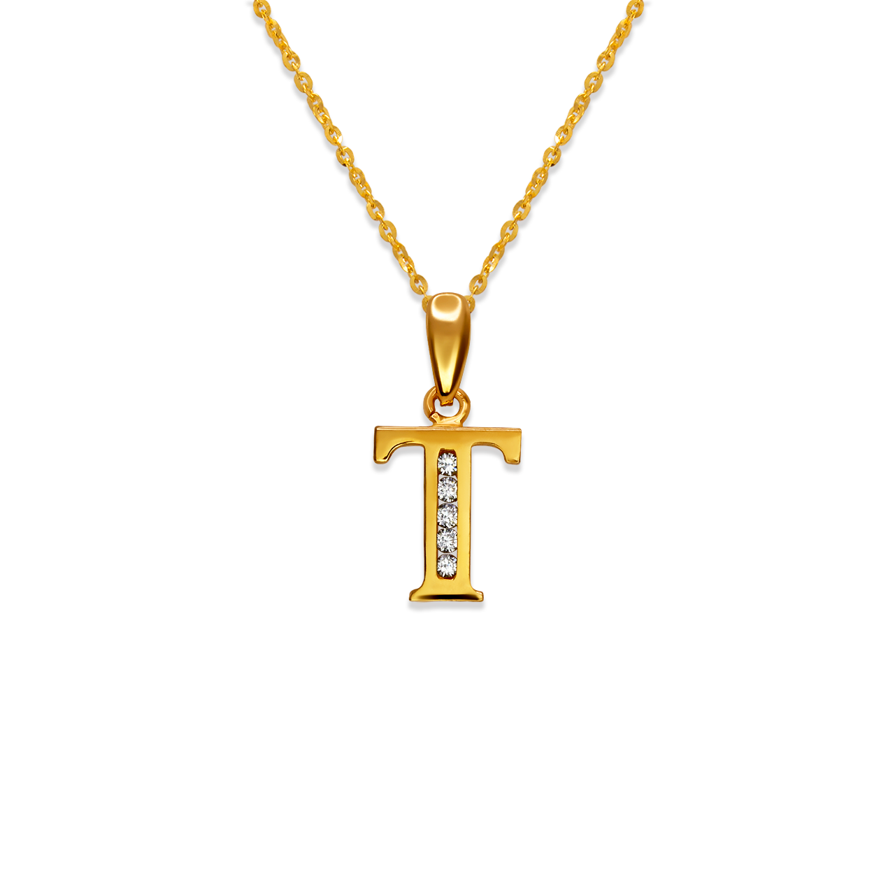 Initial T Pendant