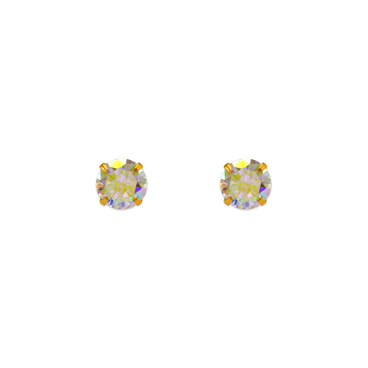 Tornasol CZ Stud Earrings