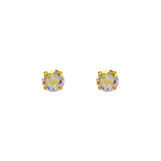 Tornasol CZ Stud Earrings