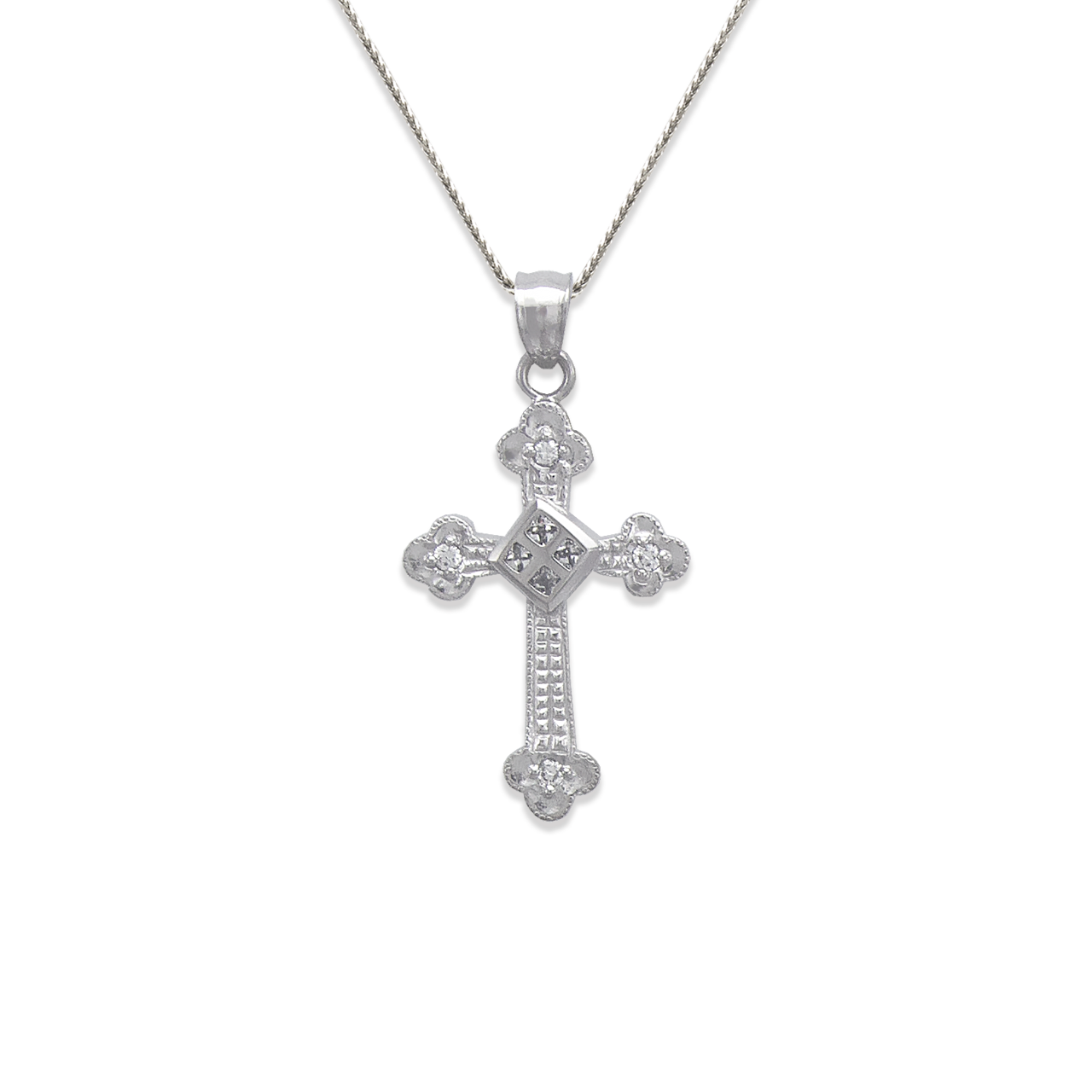 Cross CZ Pendant