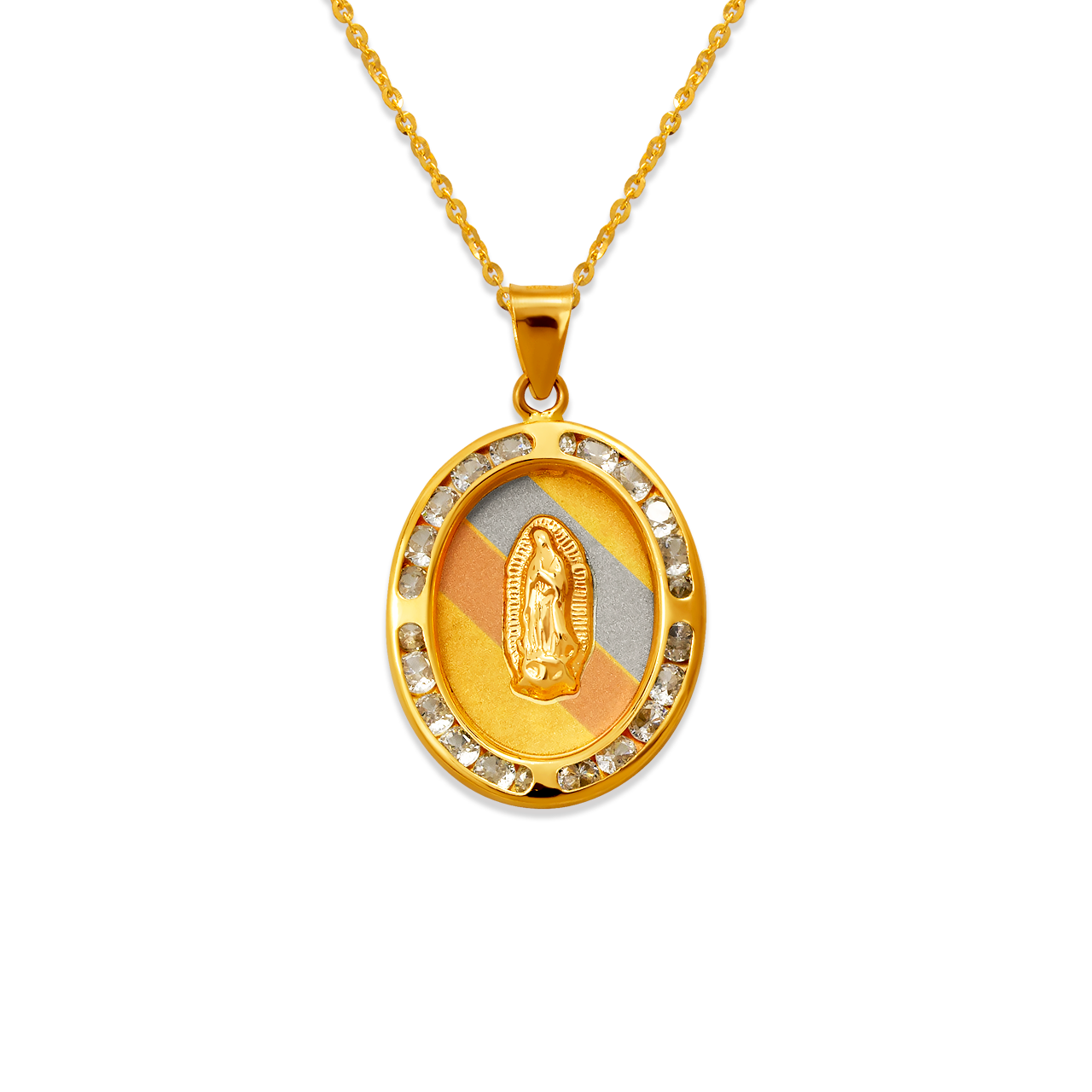 Guadalupe CZ Pendant